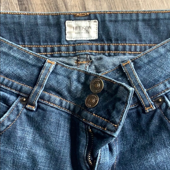 Hudson Dark Blue Jeans - Picture 3 of 5